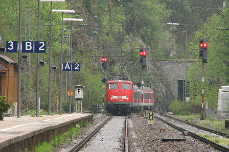 RE 4717 in Triberg Schwarzwaldbahn