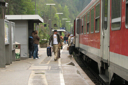 RE 4717 in Triberg Schwarzwaldbahn
