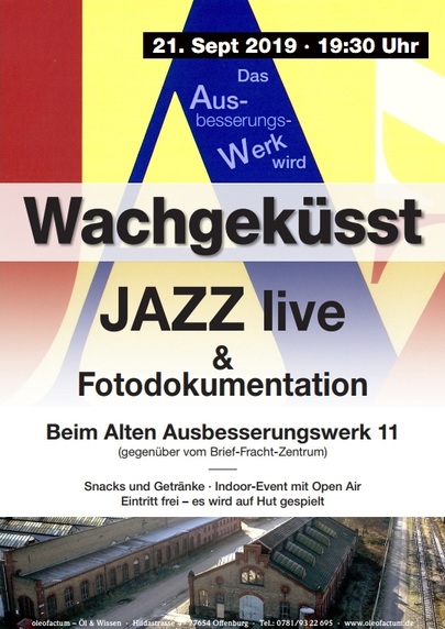 JAZZ im alten Ausbessrungswerk