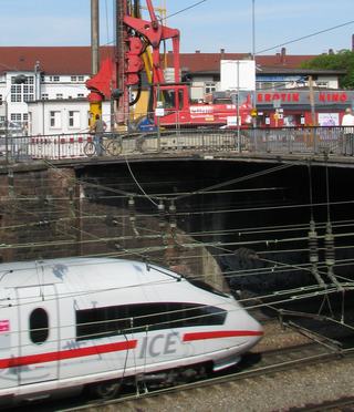 Sanierung der Unionbr&uuml;cke in Offenburg