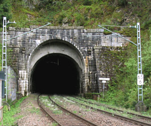 Tunnel der Schwarzwaldbahn